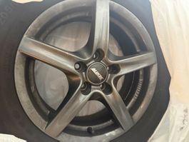 Alufelgen mit Winterreifen / Seat Alhambra