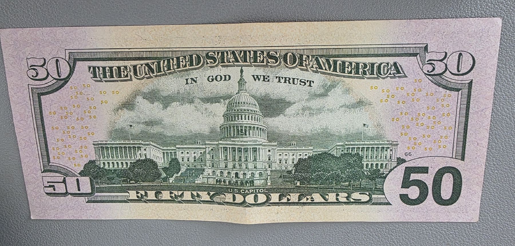 Banconote: 50 USA Dollar - GRANT Serie 2017 – Usato da Niederuzwil venduto da 262305 1