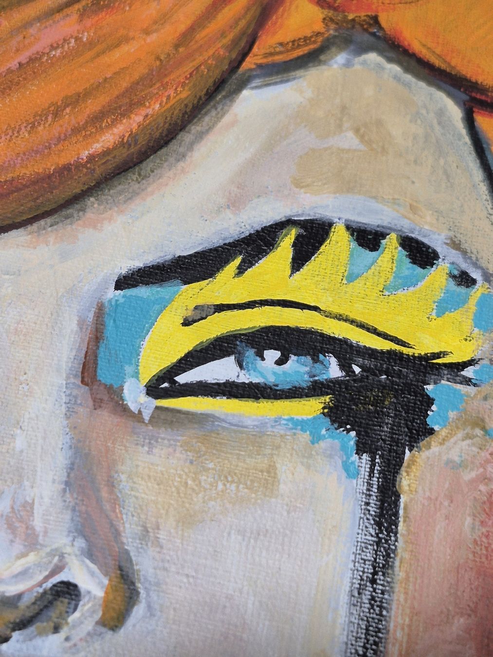 Dipinti: Hello Beauté Pop Art Original Signé  – Nuovo e nell'imballaggio originale da Sévery venduto da S1AN 3