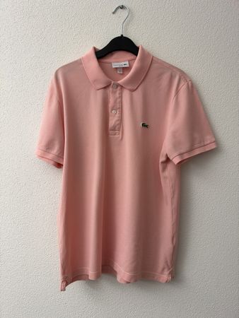 Lacoste Poloshirt, Slim Fit, rosa, Grösse L