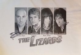 The Lizards Autogramm signiert Karte 20x30cm