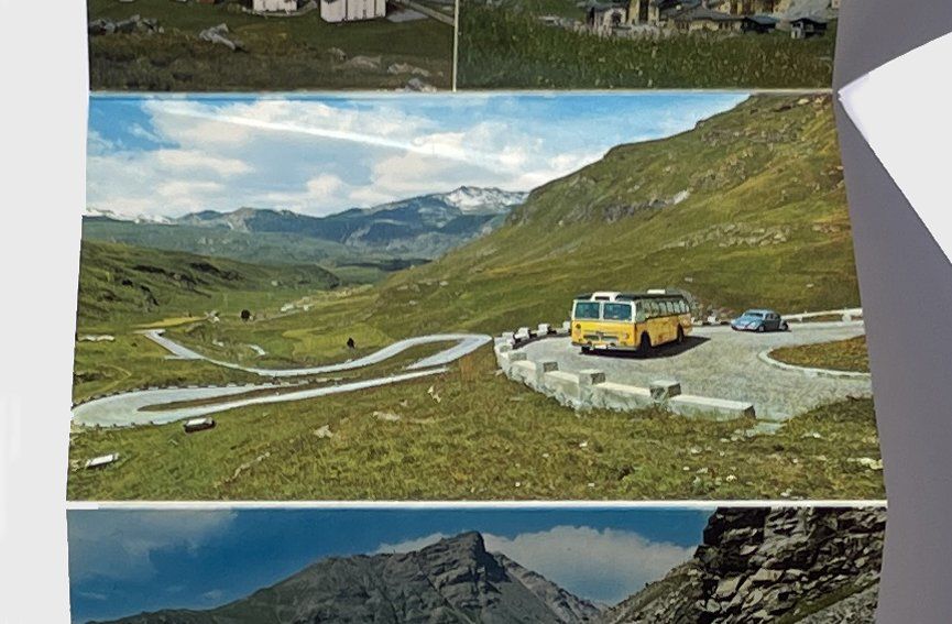 Cartoline postali: Lenzerheide Valbella Julier Postauto Saurer 3 DUX Souvenir – Nuovo (secondo la descrizione) da Bern venduto da AWiBe 1