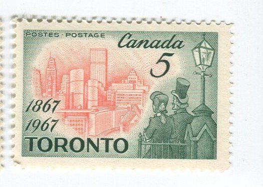 Alle Briefmarken: Briefmarke "Toronto". Kanada – Neu und originalverpackt aus Basel von Butsch5