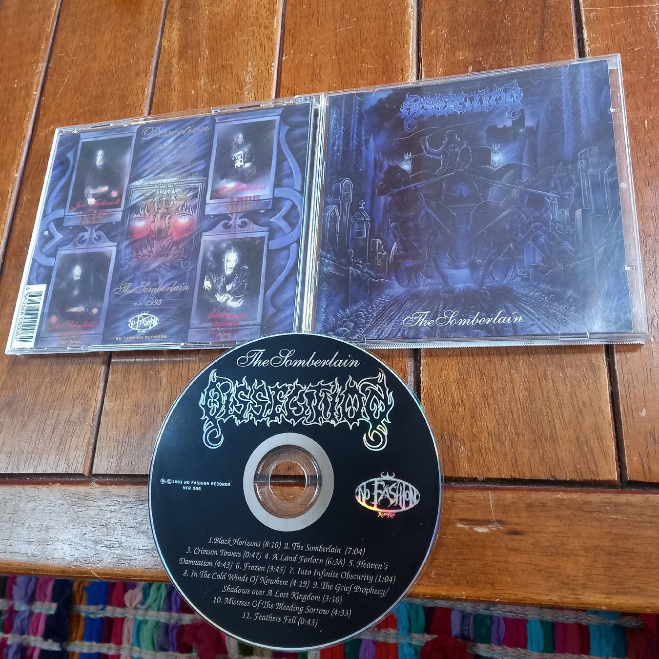 CD: dissection - the somberlain – Usato da St-Cergue venduto da VeganWarrior