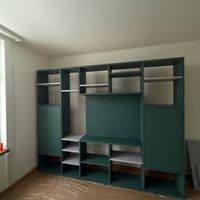 TV-Wand / Wohnwand mit viel Stauraum