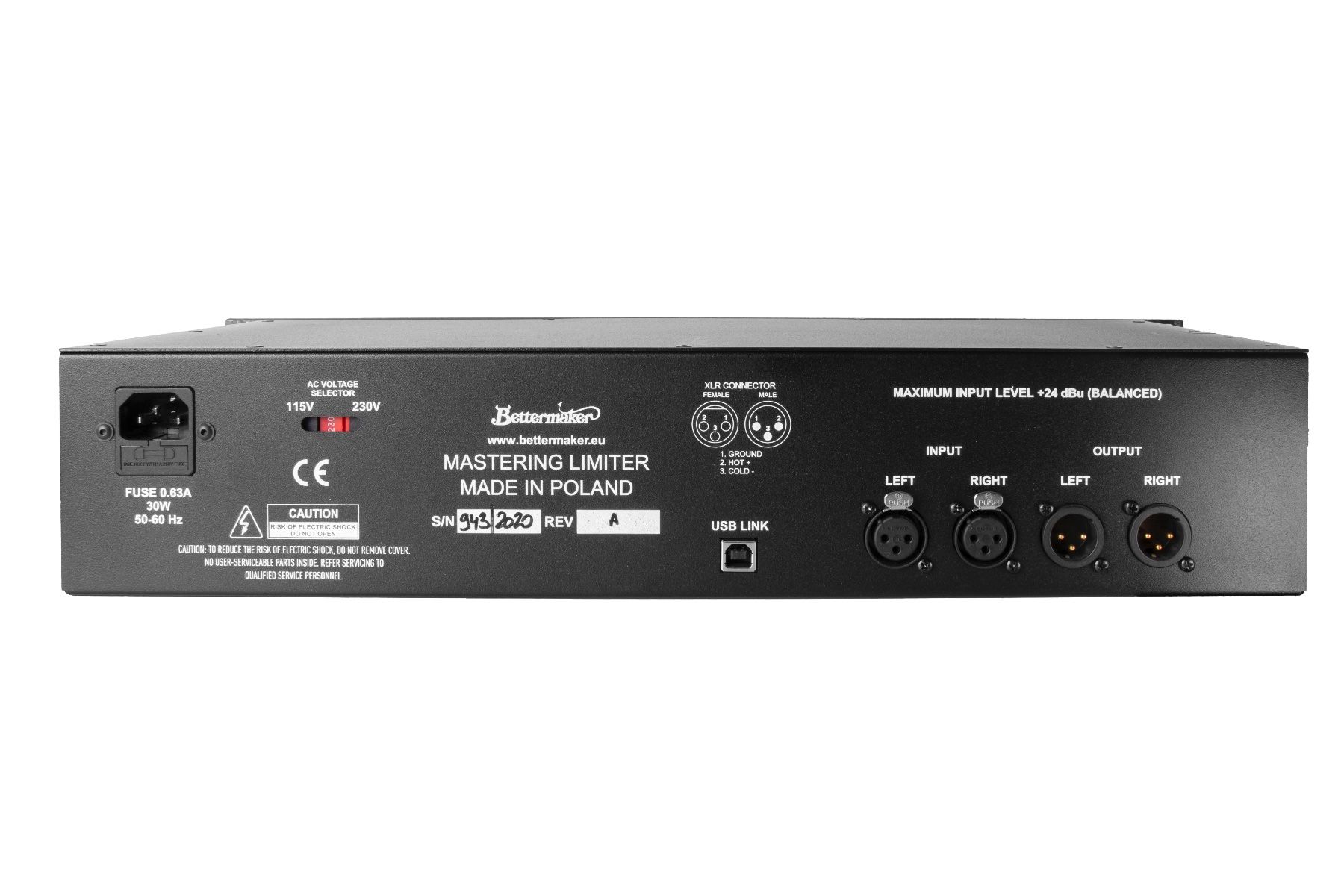 Equalizzatori: Bettermaker Mastering Limiter – Usato da Emmen venduto da babmusician 8
