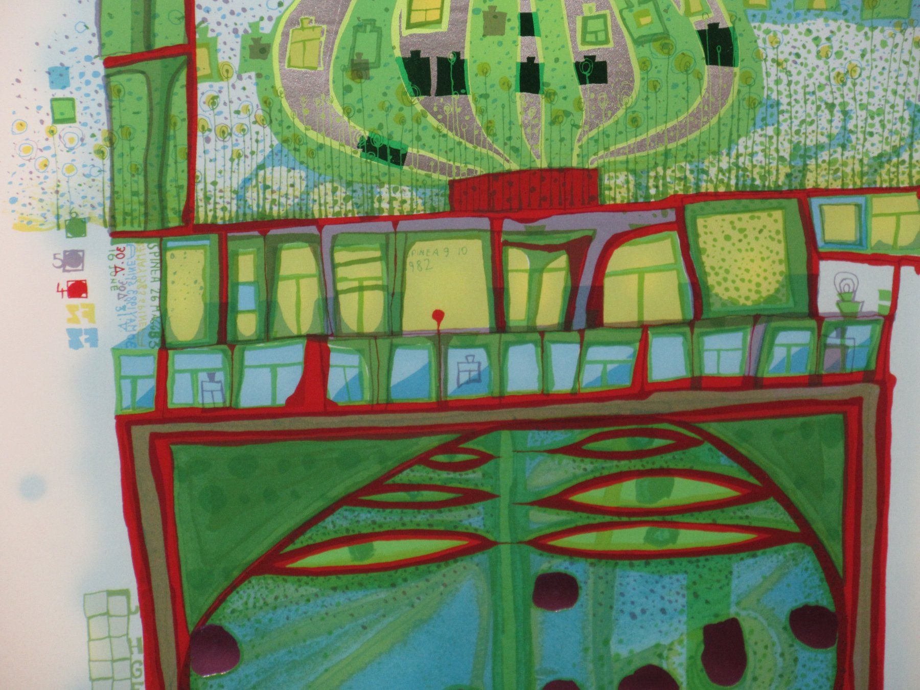Poster & Bilder: Hundertwasser  "HOMO HUMUS" handsigniert/handnummeriert – Neu (gemäss Beschreibung) aus Weinfelden von Kunst2010 3