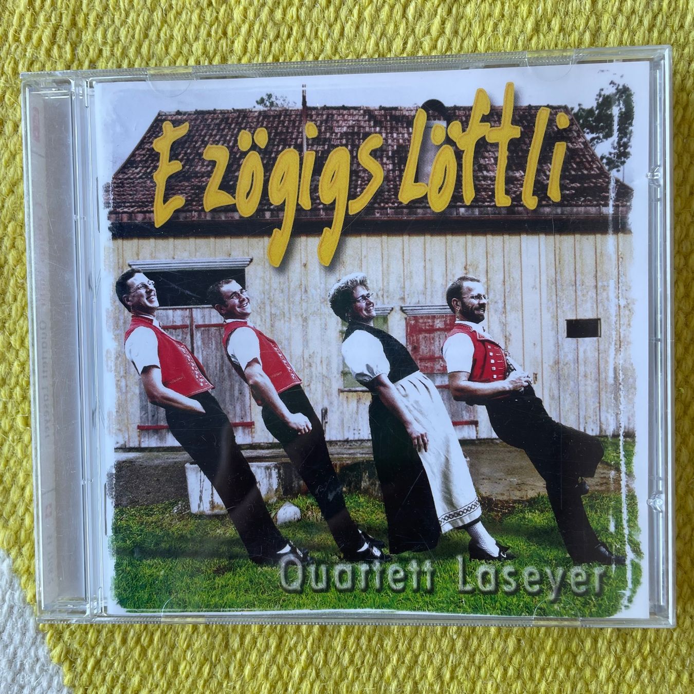 CD: QUARTETT LASYER-E ZÖGIS LÖFTLI – Usato da Rorschacherberg venduto da CD-Roli