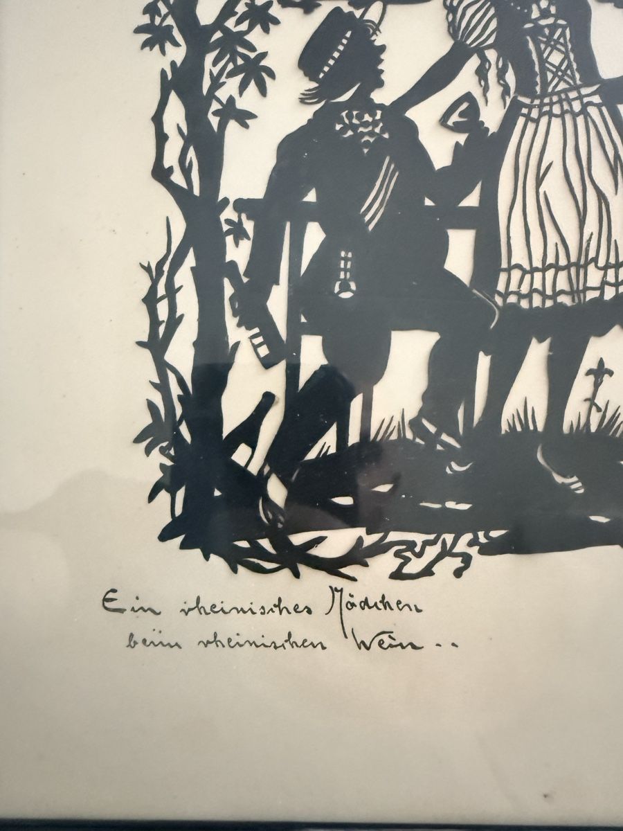 Dipinti: Scherenschnitt - Lotte Gützlaff Berlin um 1920  – Usato da Solothurn venduto da NUVICO 2