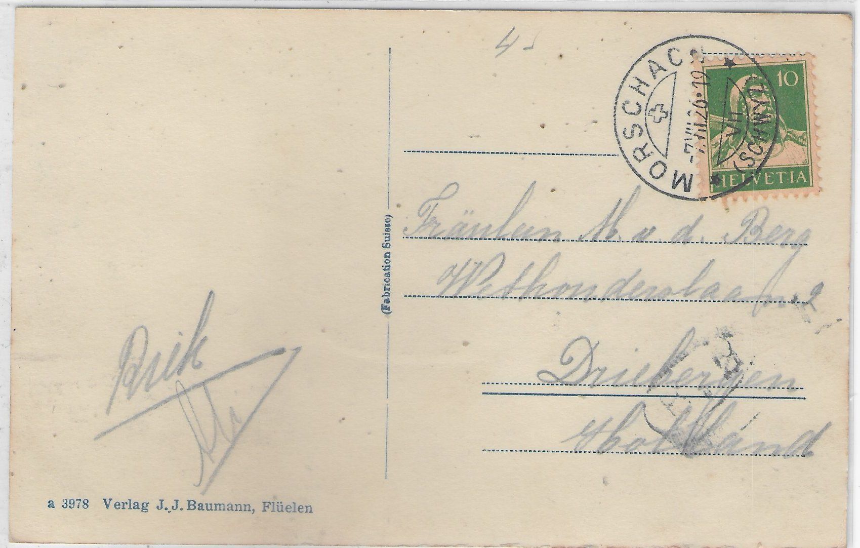 Cartoline postali: Bauen - Hotel Schiller – Usato da Ettingen venduto da Kartenplanet 1