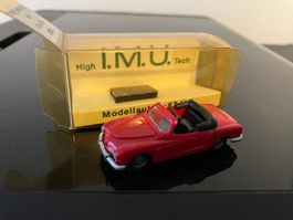 IMU High-Tech VW Karmann Ghia Cabrio rot 1:87 OVP