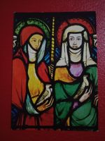 AK Königsfelden Kirche Glasfenster Darstellung im Tempel