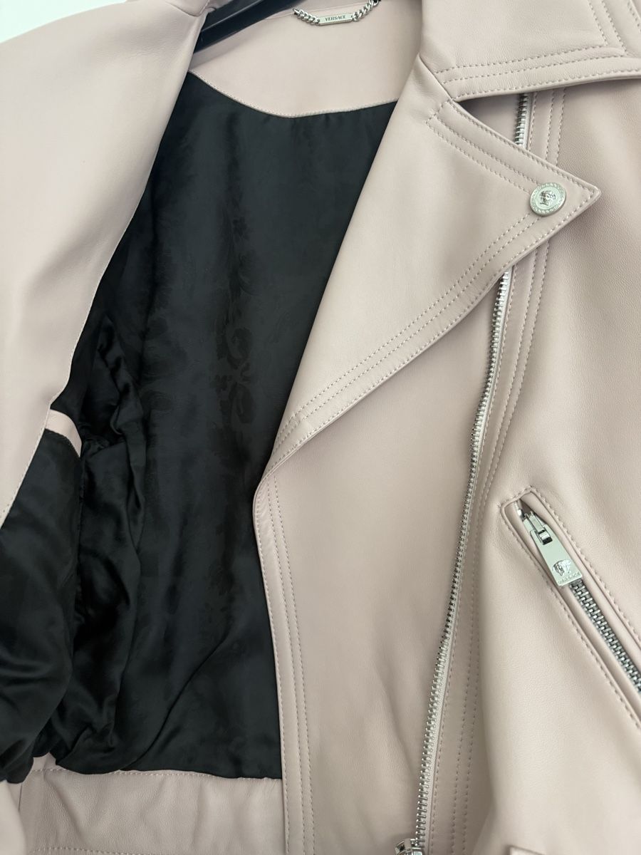 Versace Giacche: Versace leather jacket  – Nuovo e nell'imballaggio originale da Lugano venduto da vio_9jxc 5