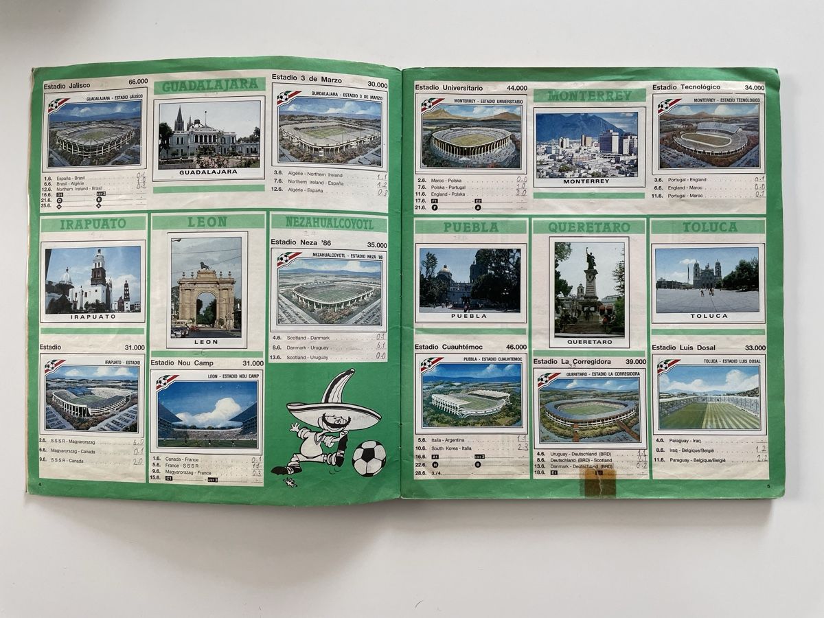 Panini Album: Album Panini WM 1986 complet  – Difettoso da Evilard venduto da Leomau 3
