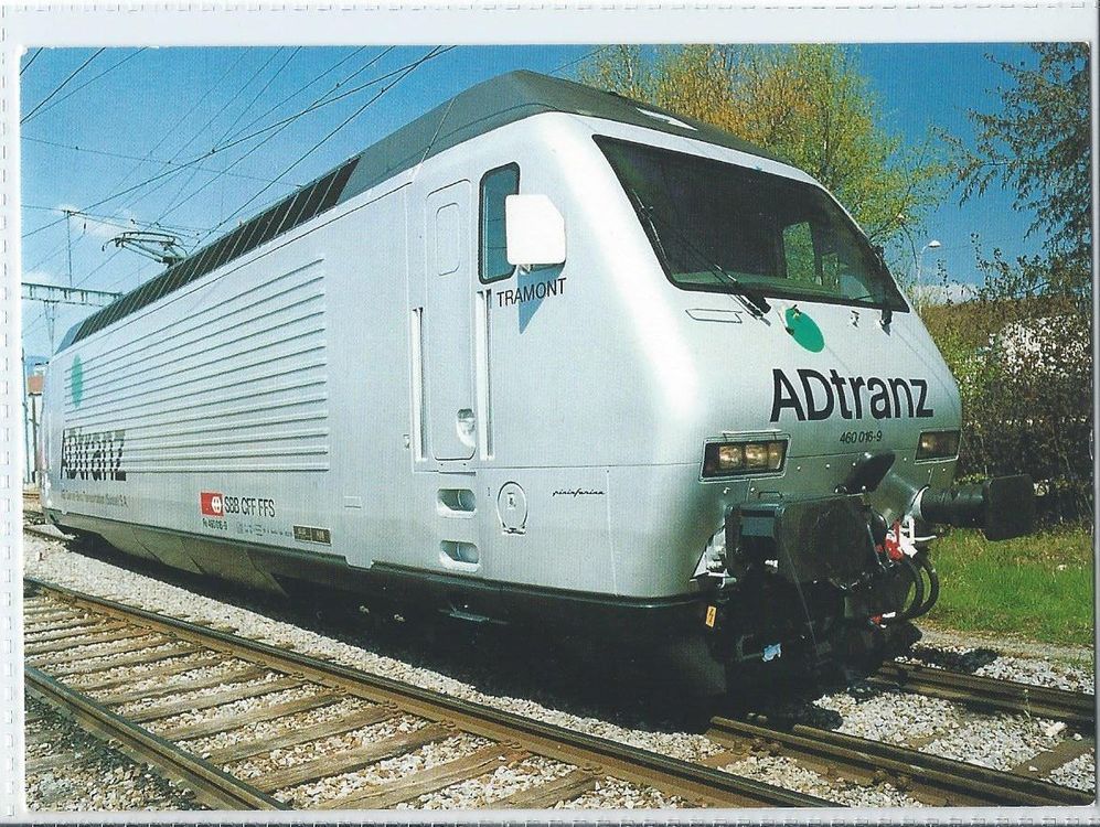SBB Lokomotive 200 Re 460 016 ADtranz 1