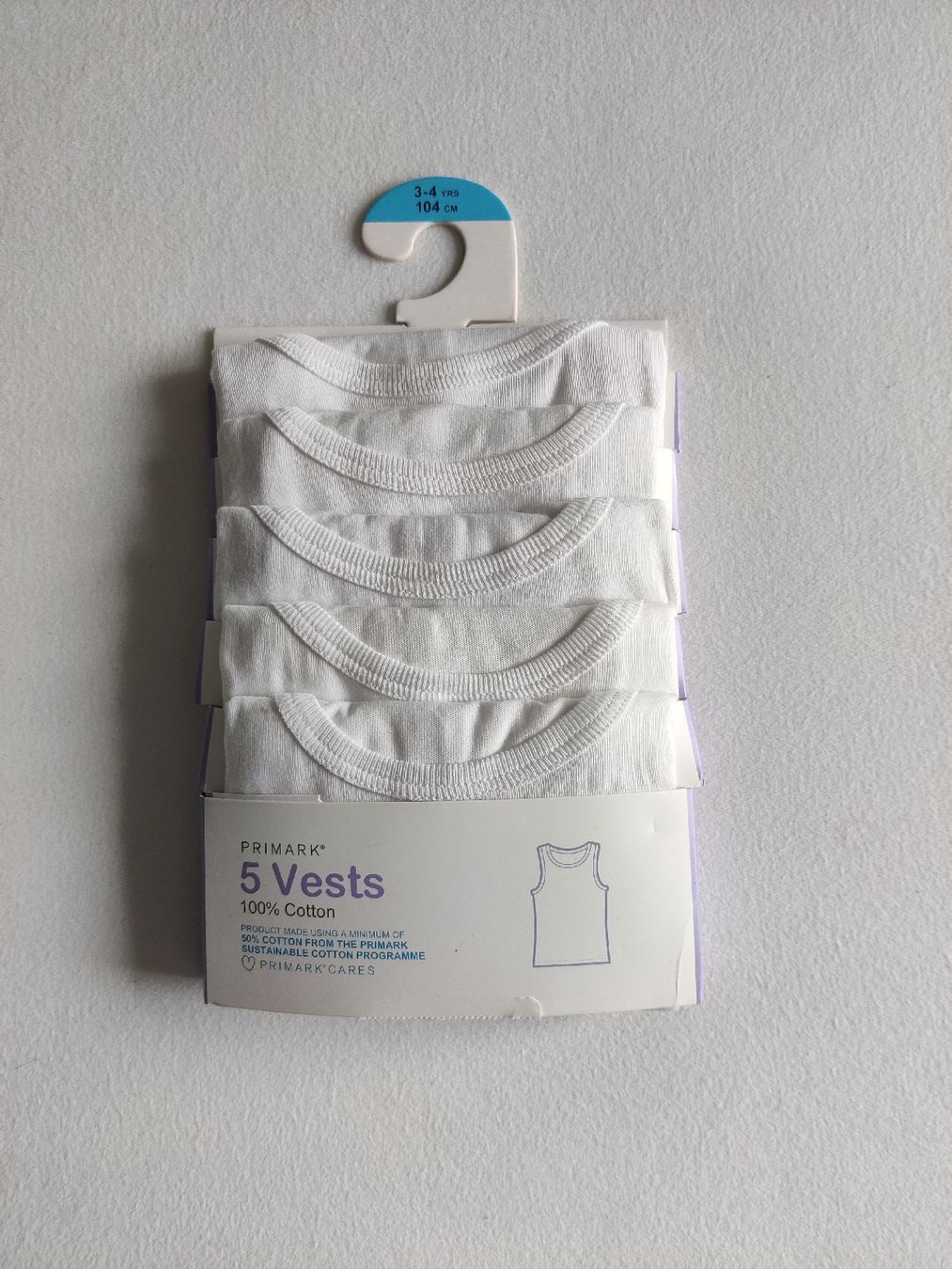 Biancheria intima: Unterhemd "Liibli" Gr. 104 – Nuovo e nell'imballaggio originale da Wettingen venduto da san_8h58