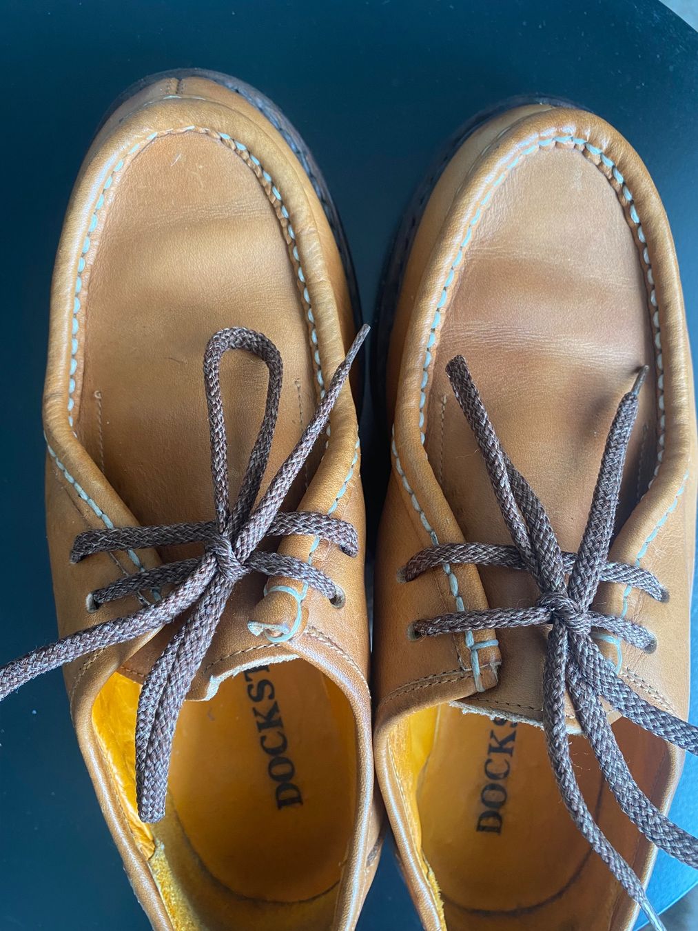 Scarpe da uomo: Robuste Schuhe VIBRAM® Laufsohle v. DOCKSTEPS – Usato da Besazio venduto da lionheart63 3