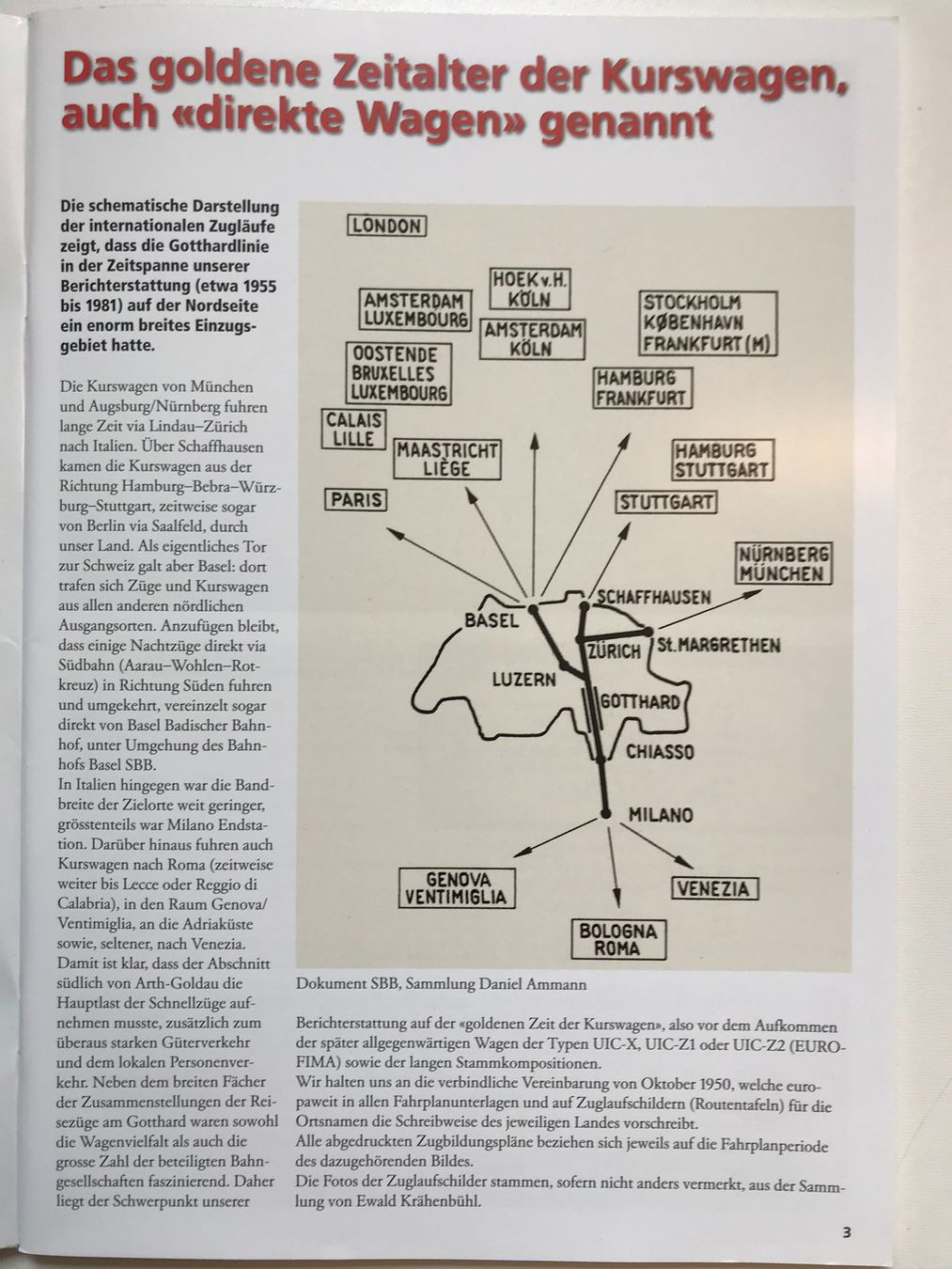 Riviste & Magazine: Semaphor Sonderausgabe 2017; Kurswagen am Gotthard – Usato da Köniz venduto da vasco013 2