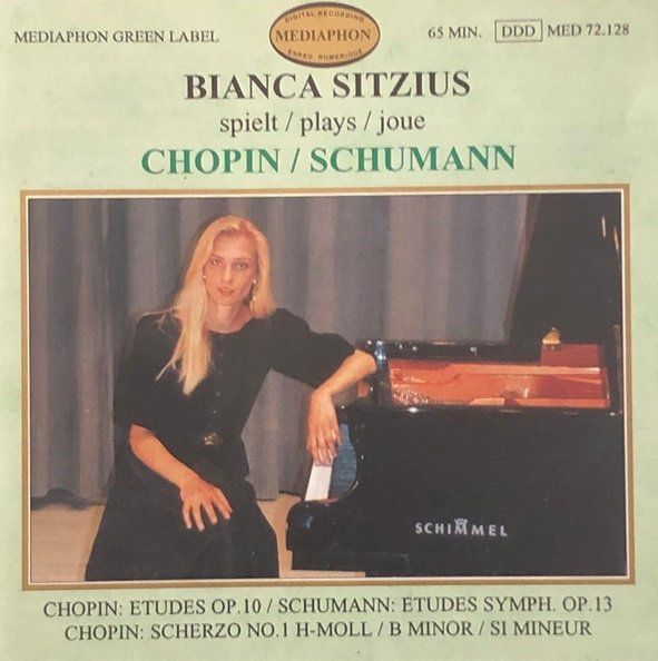 CD: Bianca Sitzius spielt Chopin / Schumann – Usato da Grüningen venduto da azulamarillo