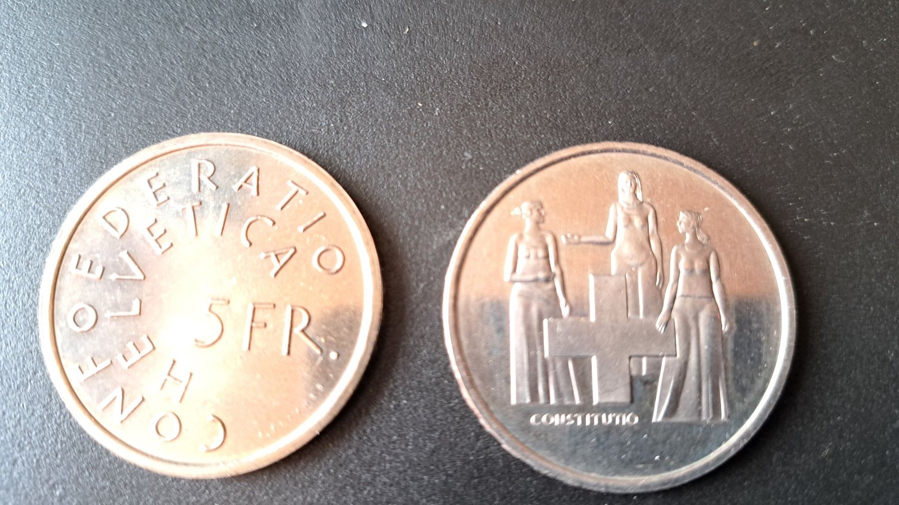 Toutes les monnaies: 5 Fr.  x2 – D'occasion à Affeltrangen par Handre 1