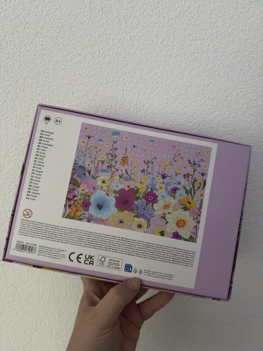Puzzle: Blumenpuzzle | NEU! – Nuovo e nell'imballaggio originale da Sins venduto da sum_lv6d 2