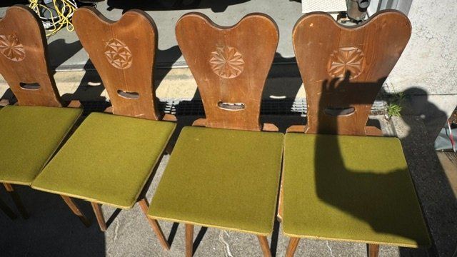 Chaises: 2 SEDIA ENGADINA ANNI 60 – D'occasion à Davesco-Soragno par kappas 6