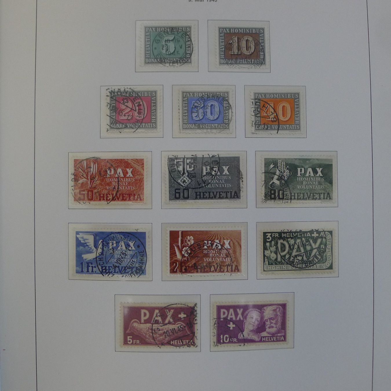 Alle Briefmarken: 1907-2003, Sammlung SCHWEIZ + mit Vollstempel Kat: 3000.-+ – Gebraucht aus Sursee von Luzernerraute 9