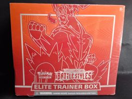POKEMON BATTLES STYLES SWORD&SHIELD ELITE TRAINER BOX engl