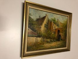 Bernard Antoine van Beek (1875-1941) Landschaftsgemälde sign