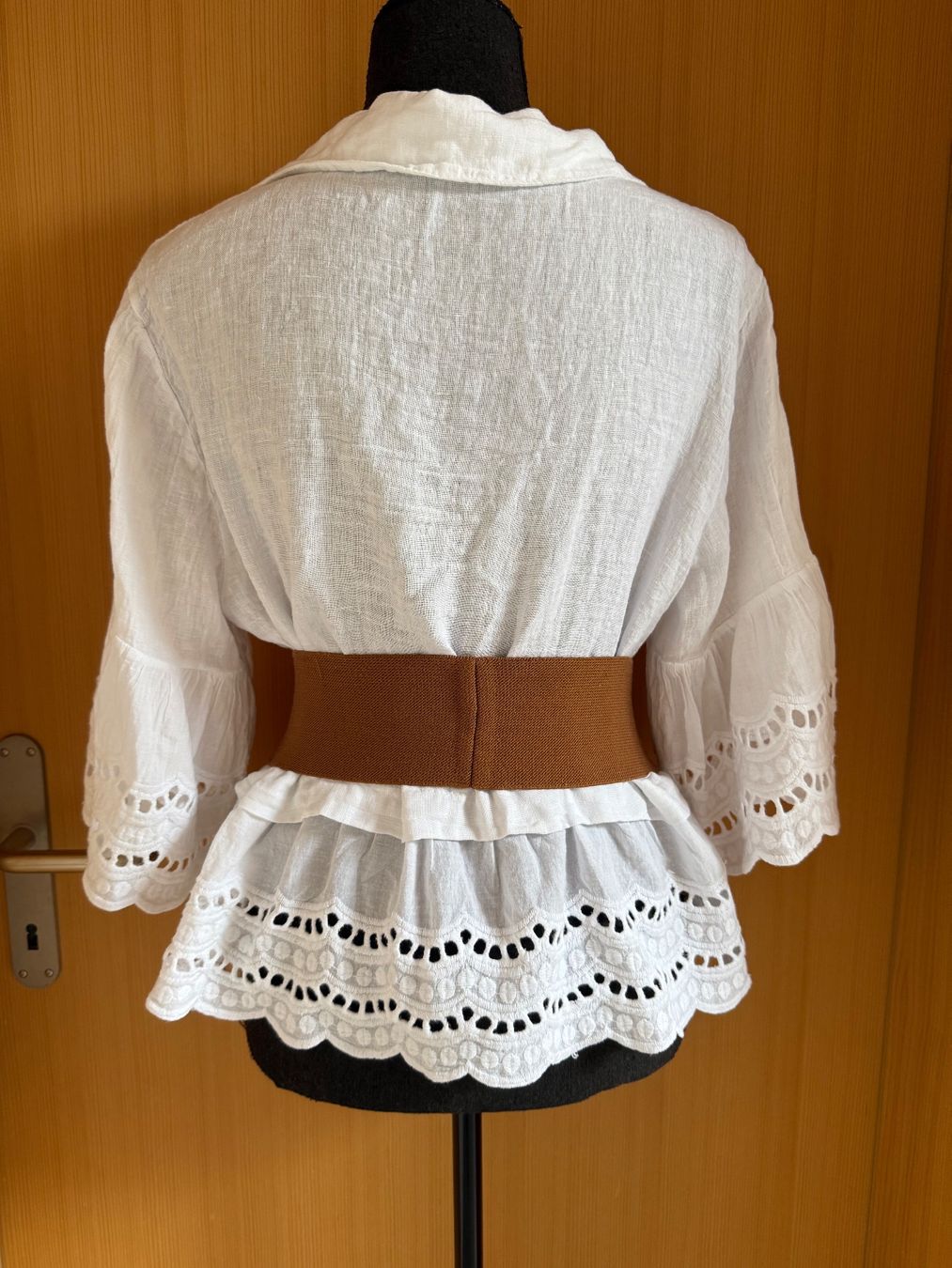 Camicette: Boho Leinenbluse / Blusenjacke aus Leinen – Nuovo (secondo la descrizione) da Sigriswil venduto da ck56 3