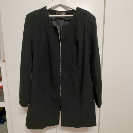 Blazer noir long