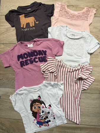 6 T-Shirts für Mädchen, Größe 92, Zara,… 🎀