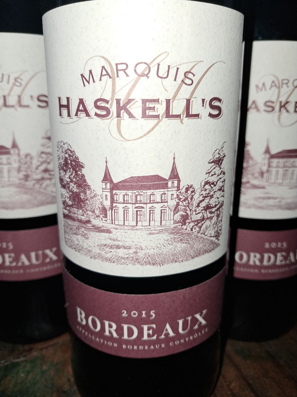 Vino: Marquis haskell's bordeaux 2015 – Nuovo e nell'imballaggio originale da Le locle venduto da juliensaran 1