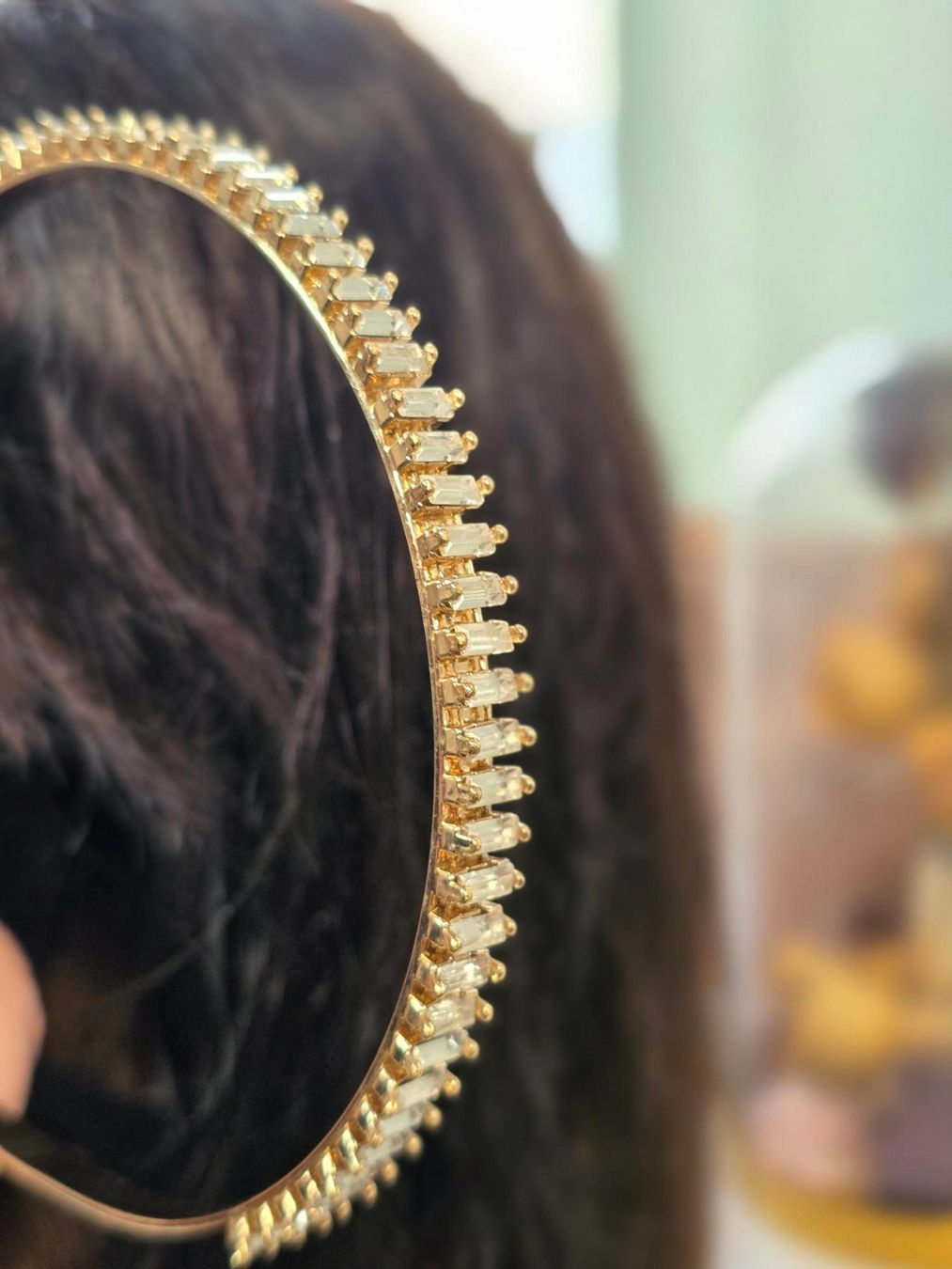 Accessori per capelli: Neu & Robust Goldenes Haarband mit Kristallen – Nuovo (secondo la descrizione) da Zürich venduto da dum_x5xn 4