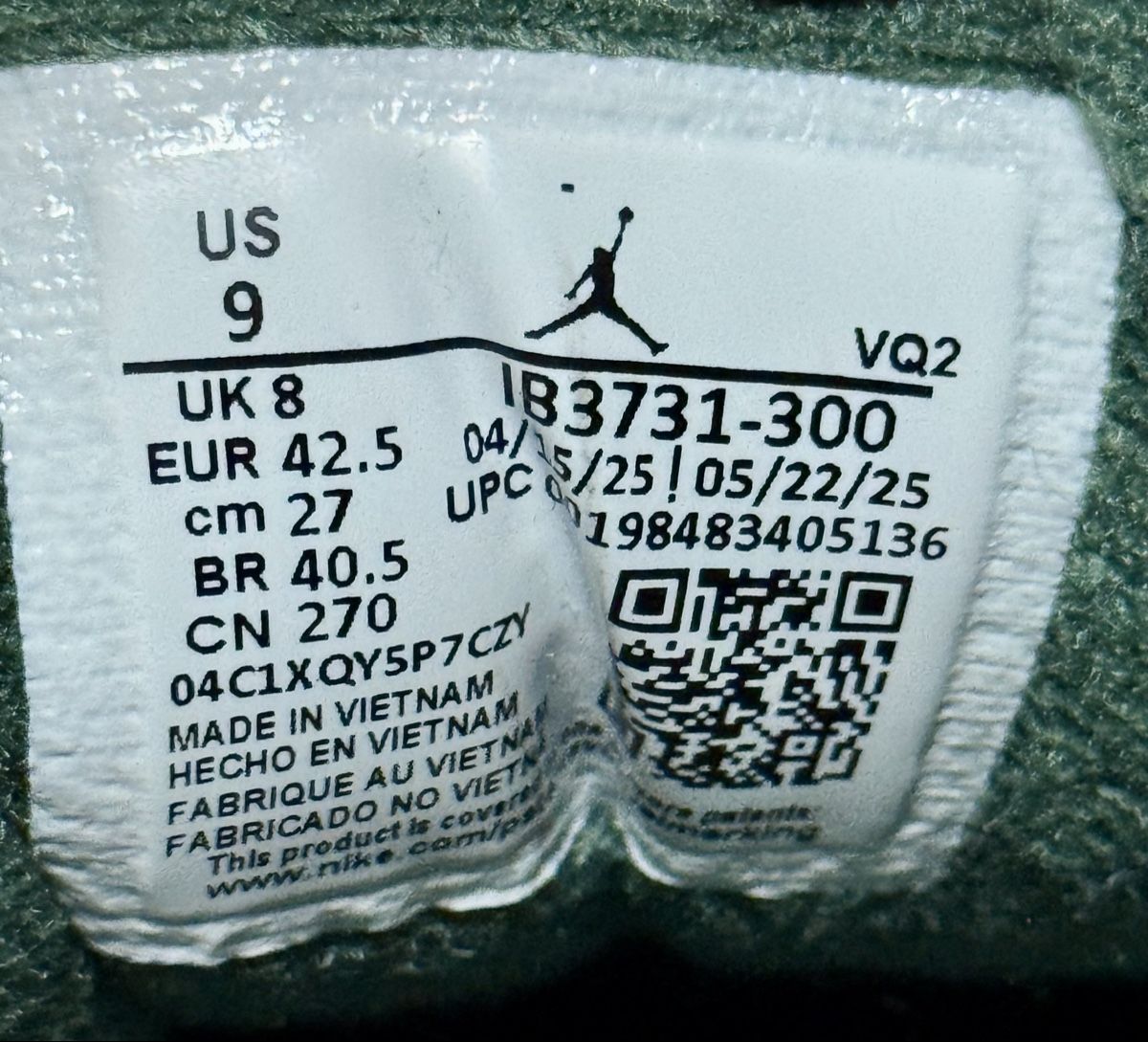 Jordan Herrenschuhe: JORDAN Session, grün Gr.42,5 – Gebraucht aus Emmenbrücke von ThomiE01 5