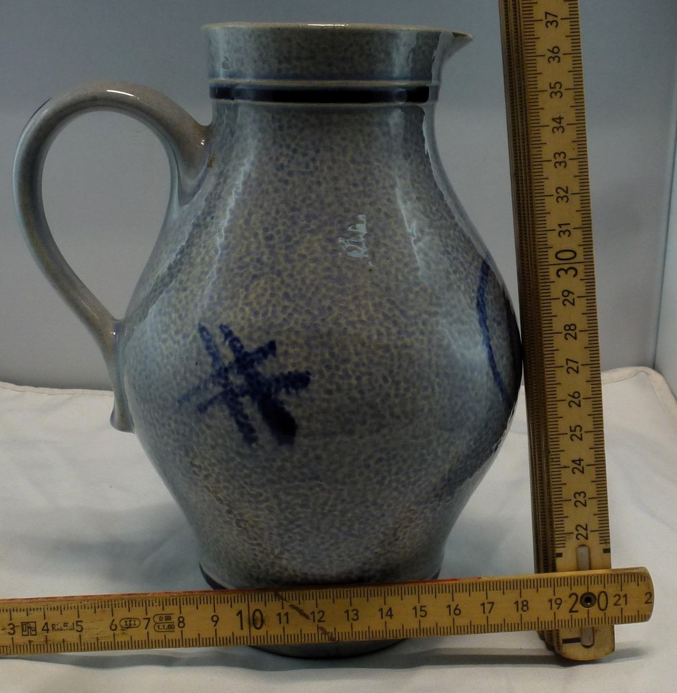 Caraffe: Krug Grau-Blau Gross – Usato da Murgenthal venduto da B.StM
