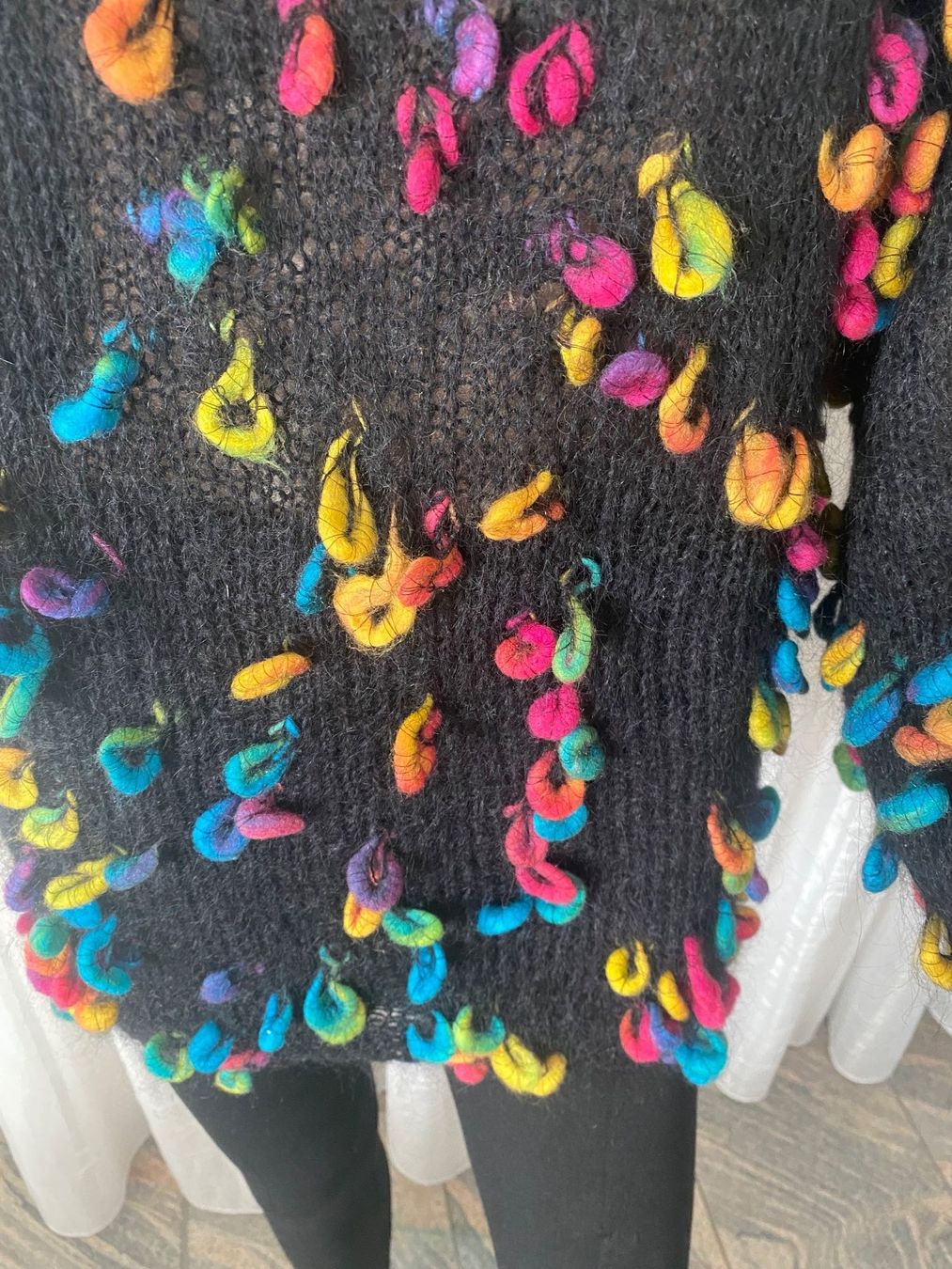 Maglioni & Felpe: HAND MADE - UNIKAT - edler/stylischer Pullover, L – Nuovo e nell'imballaggio originale da Winkel venduto da ferrari2022 7