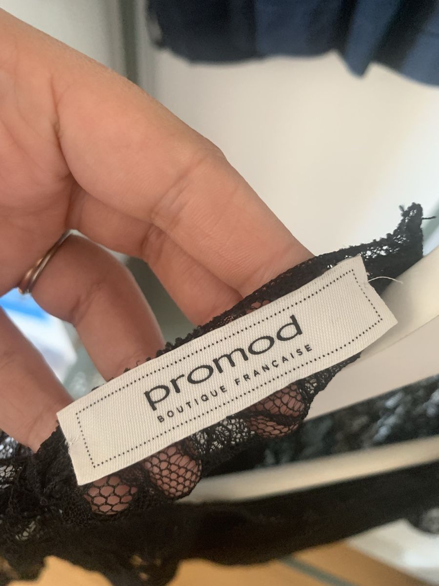 Promod Vestiti: Schwarzes Spitzenkleid – Nuovo (secondo la descrizione) da Basel venduto da ari_xy65 1