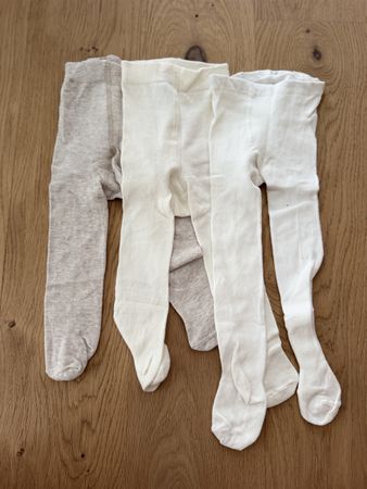 3x Strumpfhose Gr. 62/68 - NEU