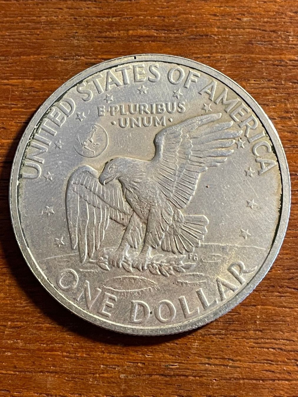 Tutti le monete: (20) One Dollar USA 1971-S, Eisenhover 40% Silber – Usato da Aesch BL venduto da masmusgo 1