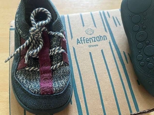Schuhe für Jungen: Affenzahn Knit 20 Barfussschuhe blau – Gebraucht aus Meilen von Marili2 1