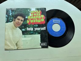 TOM JONES tolle Singles Kult Help yourself 60's France diff