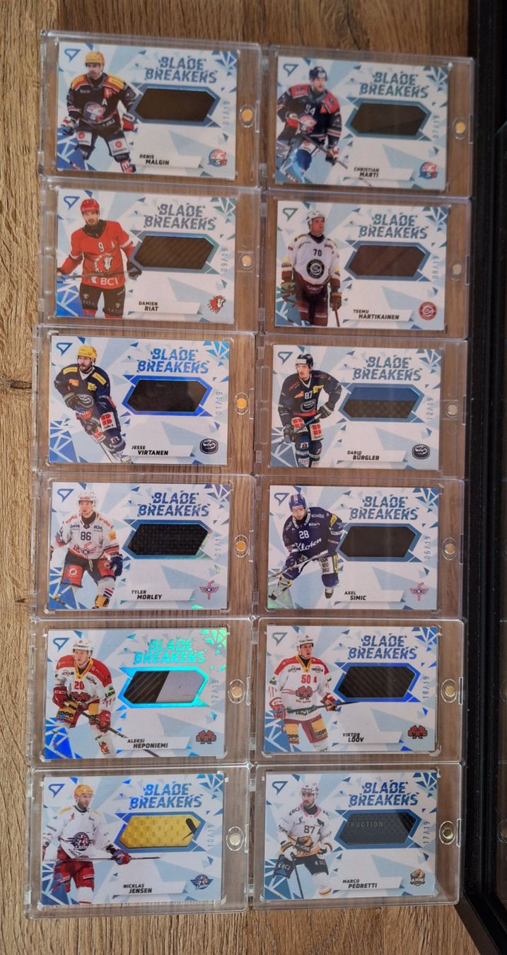 Sportzoo Cartes à collectionner: Collection 12x Sportzoo Blade Breakers Limited /19 – Neuf (Voir description) à Lostallo par Caps14