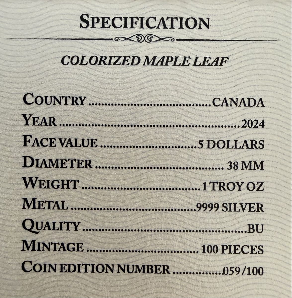 Tutti le monete: Magic Skull  Maple Leaf 2024 -1oz Silber Lim.100 St. – Usato da Zürich venduto da Circle-9-Coins 4