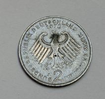 Pièce 2 Deutsche Mark Allemagne 1972-J état occasion