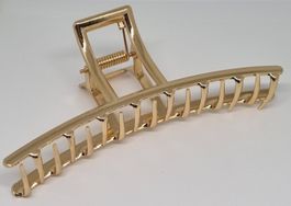 💫 Elegante Metall-Haarklammer in Gold – stabil & rutschfest