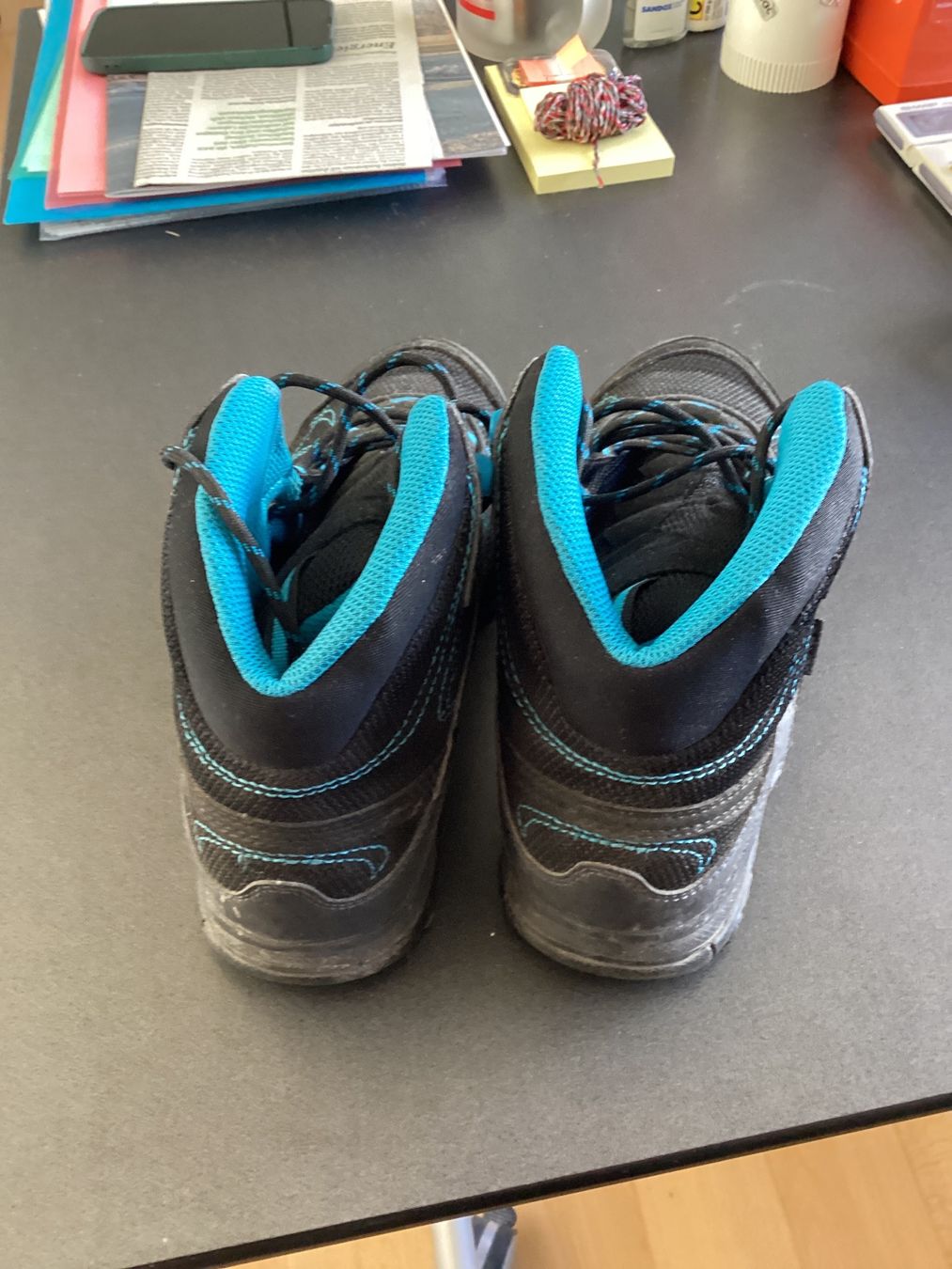 Dachstein Herrenschuhe: Wanderschuhe Dachstein DryDS schwarz blau gebraucht – Gebraucht aus Hüntwangen von Jcougar 2