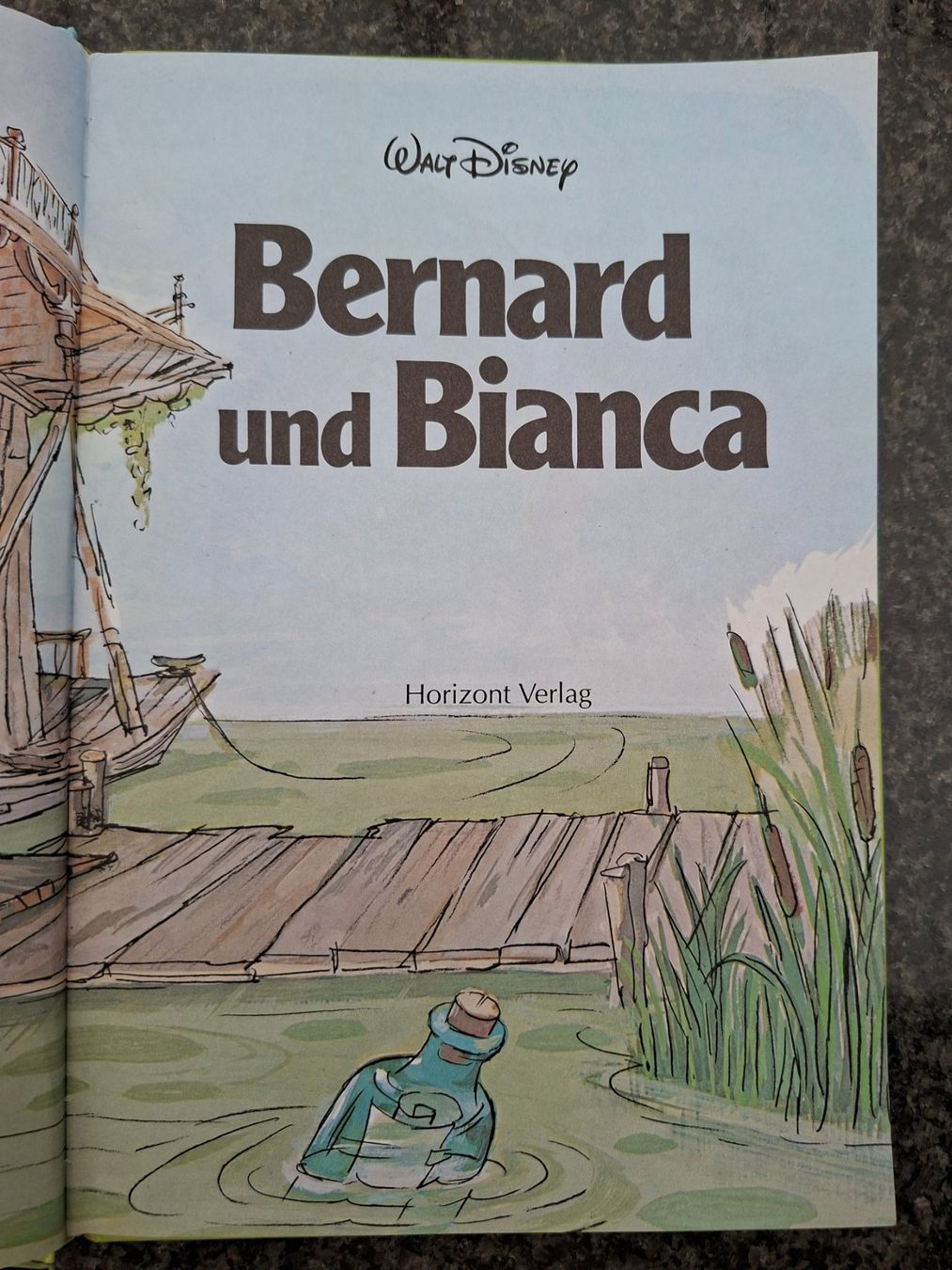 Libri: Walt Disney; Buch "Bernard und Bianca – Usato da Boniswil venduto da Totomat-Lady2 1