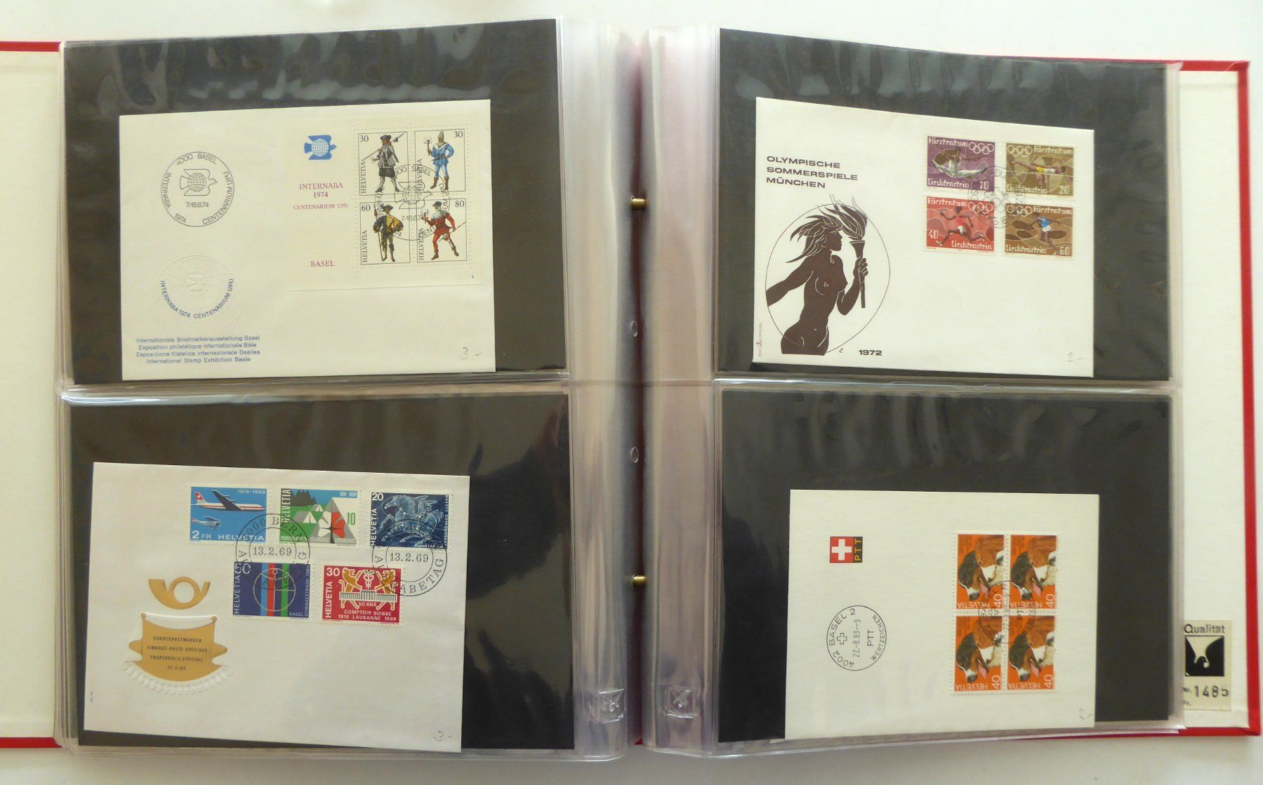 Tutti i francobolli: Album mit ca 70 Briefen Schweiz – Usato da Aesch BL venduto da Kauri1 6