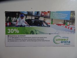 Umwelt Arena, Spreitenbach Gutschein - 30% Rabatt